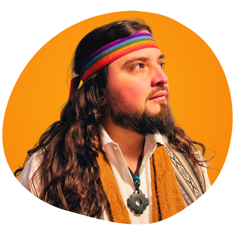 Luis Jesus k'ari otorongo, nativo america, chamán, shaman